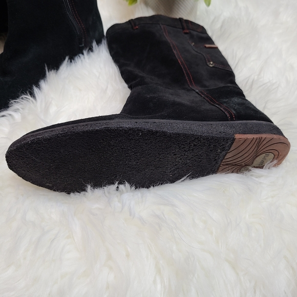 Camper Black Suede Twins Collection Boots - Picture 2 of 16